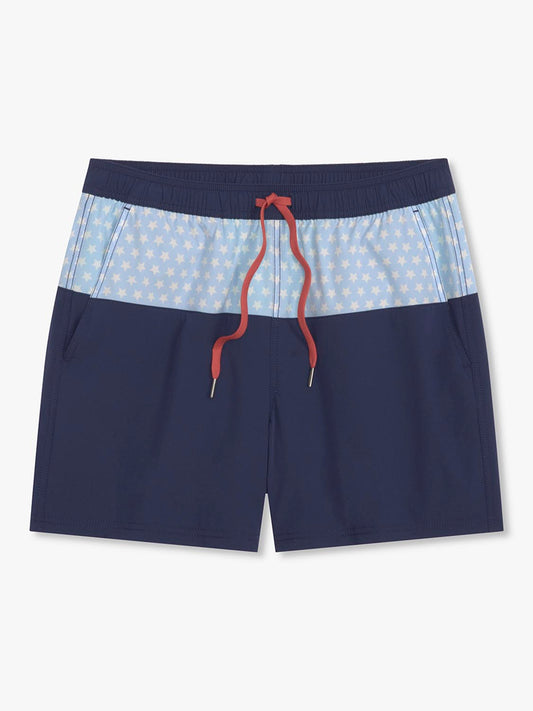 Fair Harbor Bungalow Trunk - Navy Starsail
