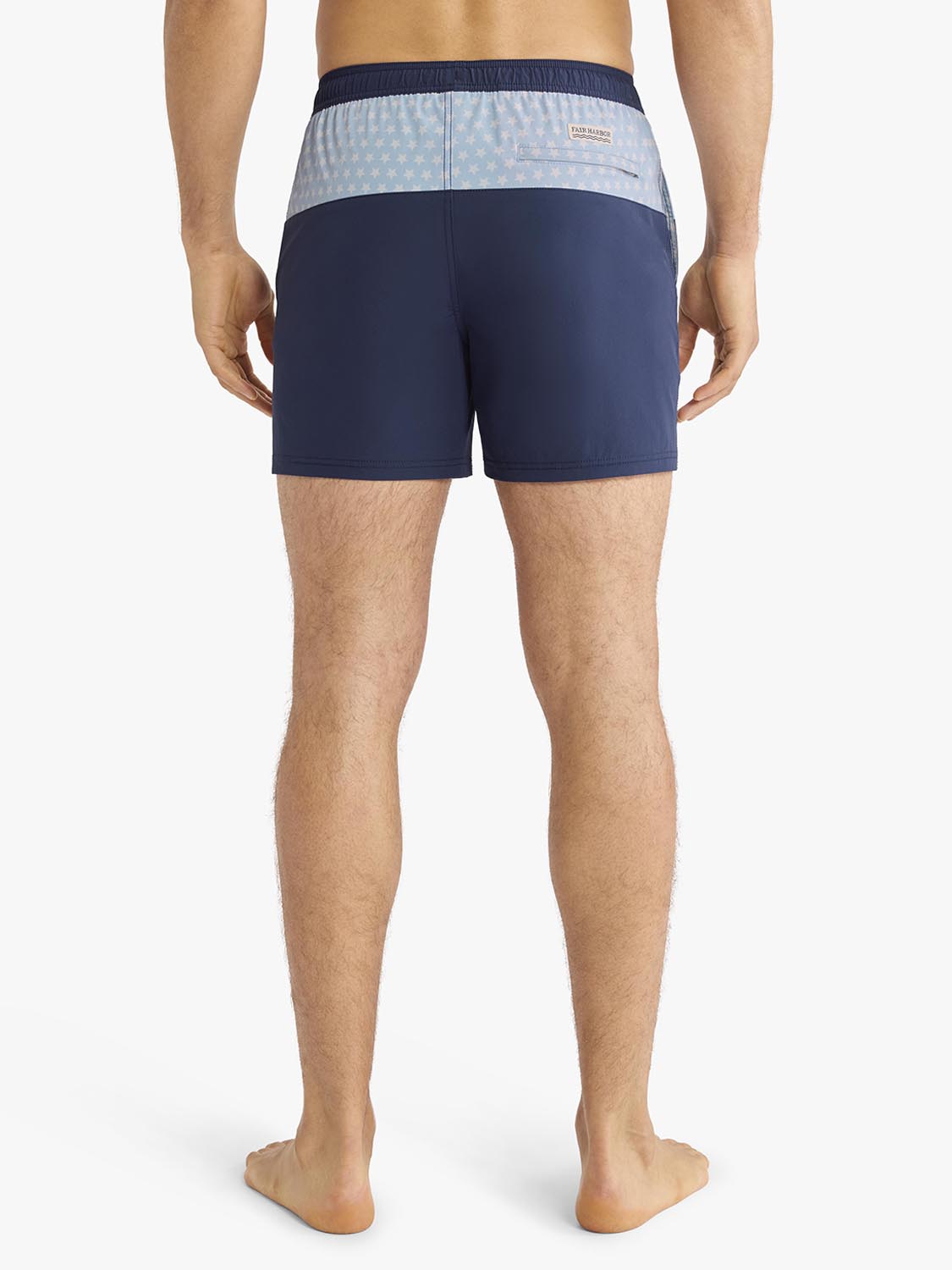 Fair Harbor Bungalow Trunk - Navy Starsail