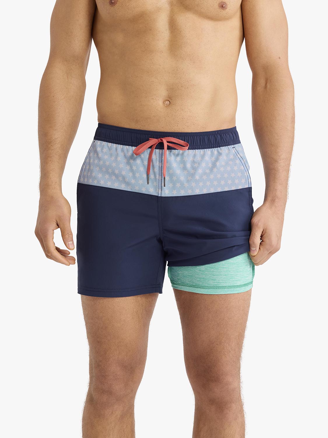 Fair Harbor Bungalow Trunk - Navy Starsail