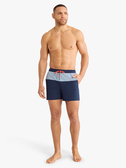 Fair Harbor Bungalow Trunk - Navy Starsail