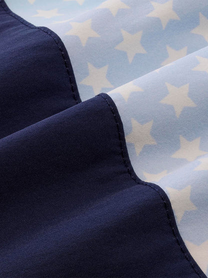 Fair Harbor Bungalow Trunk - Navy Starsail