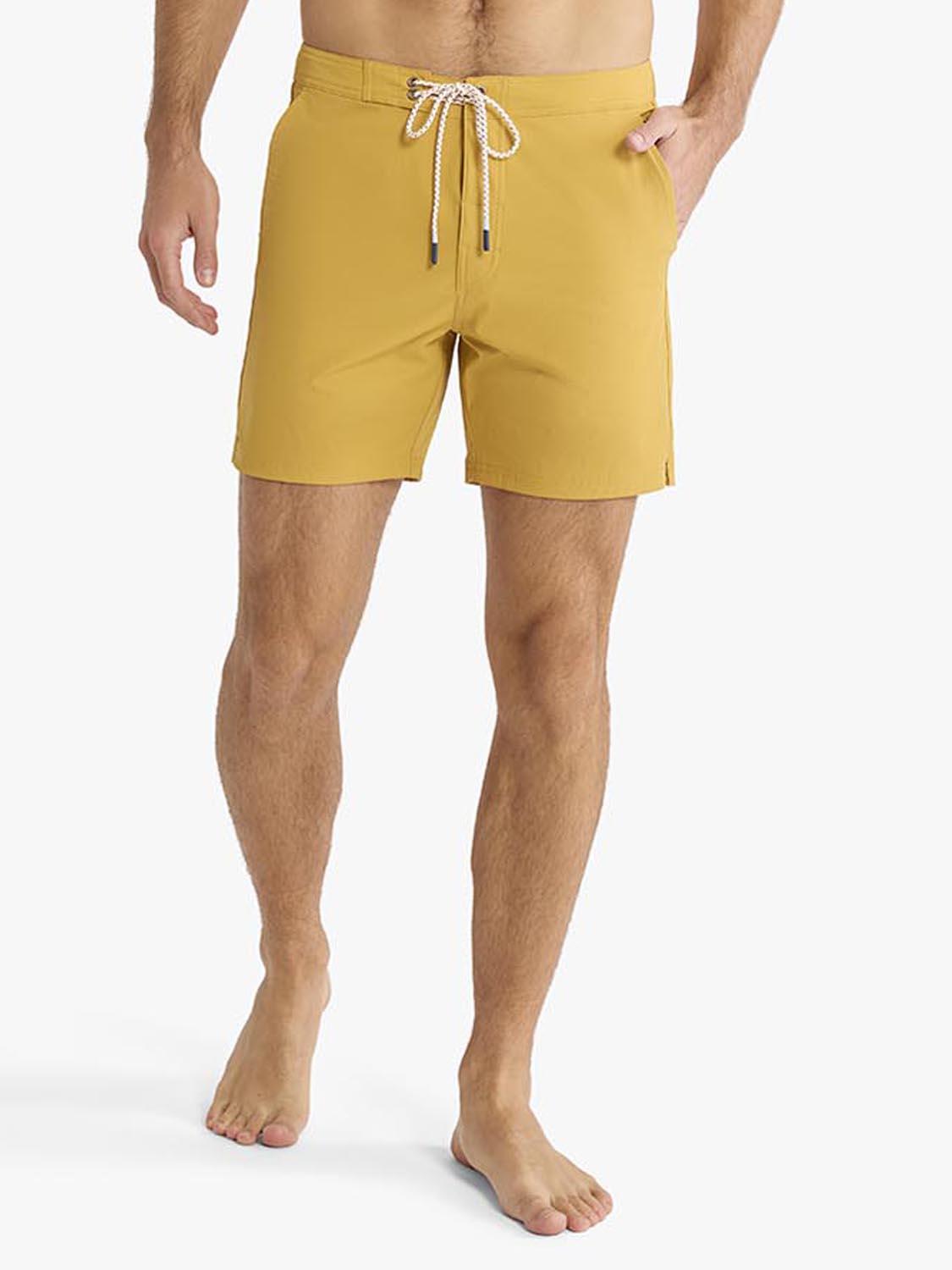 Fair Harbor Swell Board Short - Gold