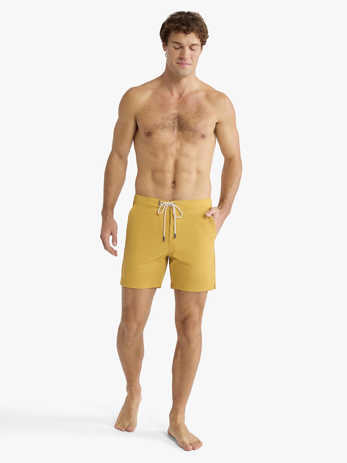 Fair Harbor Swell Board Short - Gold